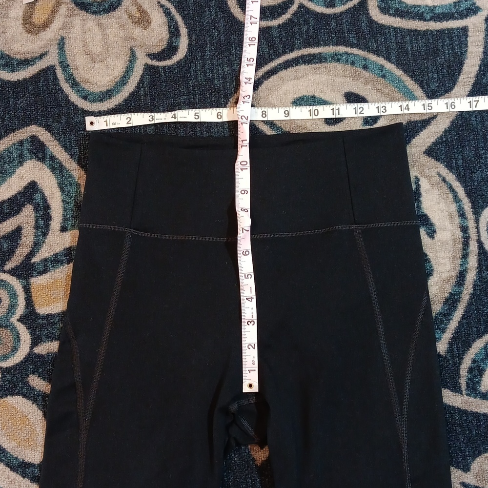 Girlfriend collective black high rise athletic leggings sz large - Picture 4 of 8